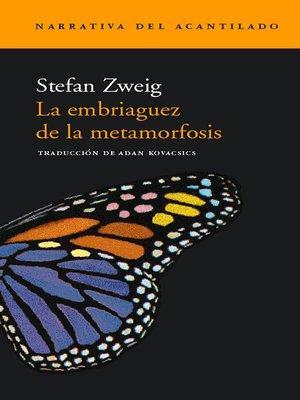 cover image of La embriaguez de la metamorfosis